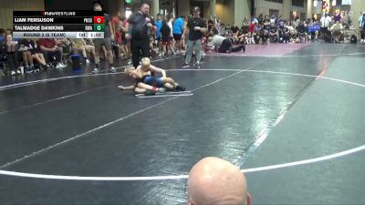 70 lbs Round 2 (6 Team) - Liam Ferguson, Powerhouse vs Talmadge Dawkins, RWA