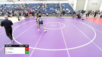 168 lbs Cons. Round 2 - Collin Willen, Owen Valley vs Bronson Amigo, Dublin Jerome