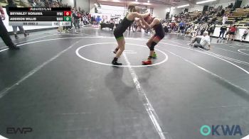 126 lbs Rr Rnd 3 - Brynnley Horawa, Verdigris Youth Wrestling vs Addison Willis, Wagoner Takedown Club