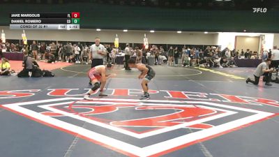 106 lbs Consi Of 32 #1 - Jake Margolis, FL vs Daniel Romero, CO