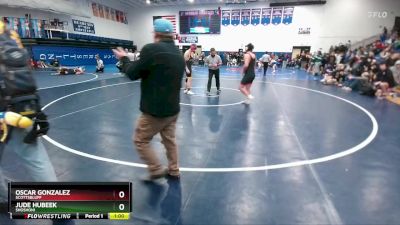 175 lbs Cons. Round 3 - Jude Hubeek, Shoshoni vs Oscar Gonzalez, Scottsbluff