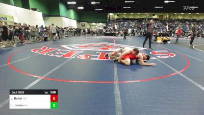 165 lbs Round Of 64 - Joseph Baker, MA vs Luke James, OH