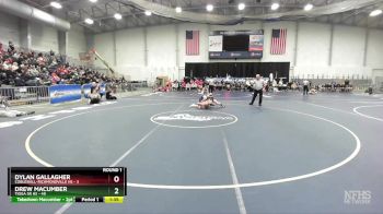 170 lbs Round 1 (3 Team) - Drew Macumber, Tioga Sr HS vs Dylan Gallagher, Cobleskill-Richmondville HS