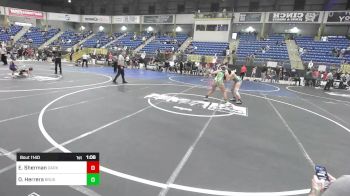 136 lbs Semifinal - Elizabeth Sherman, Darkhorse WC vs Olivia Herrera, Brush WC