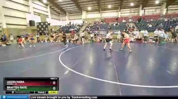 145 lbs Round 2 (10 Team) - Jason Mara, Idaho2 vs Brayten Rate, MONTANA3