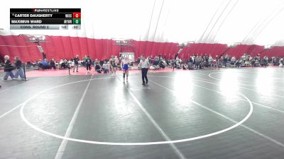 16U Boys - 165 lbs Cons. Round 2 - Carter Daugherty, Wisconsin vs Maximus Ward, Myrmidon Wrestling