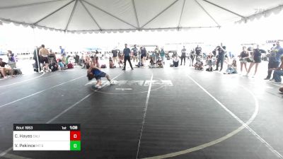 157 lbs Final - Collin Hayes, California Grapplers vs Veysel Pekince, Mt Sac