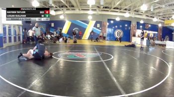 175 lbs Round 2 (8 Team) - Hayden Taylor, Socs vs Logan Sullivan, Westside Wrestling