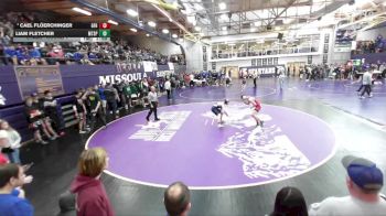 126 lbs Champ. Round 1 - Cael Floerchinger, Great Falls High/MSDB, MT vs Liam Fletcher, Mount Spokane