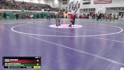 150 lbs Round 1 - De`ante Echols, Indianapolis Crispus Attucks vs Zeke Kramer, Fishers