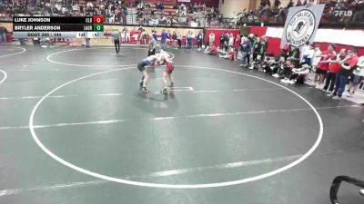144 lbs Cons. Round 4 - Luke Johnson, Columbia vs Bryler Anderson, La Grande