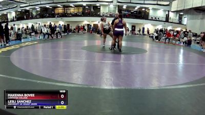 180B Cons. Round 2 - Lesli Sanchez, University Of Mount Union vs Makenna Bovee, Carthage College