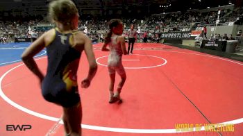 60 lbs Round Of 16 - Zaira Pacheco, Grindhouse vs Oakley Waitkus, Team Tulsa Wrestling Club