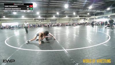 101 lbs Round Of 32 - Case Thompson, Sebolt Wrestling Academy vs Dragon Martinez III, Juggernaut Wrestling Club