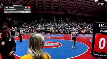 150-6A Cons. Round 1 - Easton Estes, North Paulding vs Mat Josefik, Richmond Hill HS