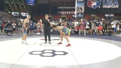 190 lbs Cons. Sub-semis - Eli Leonard, Wisconsin vs Everett Joyce, Kansas
