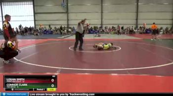 60 lbs Round 2 - Logan Smith, Maryland GOLD vs Connor Clark, The Abyss
