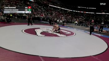 120-2A Semifinal - Cash Martinez, Cedaredge vs Stockton Sharon, Fowler