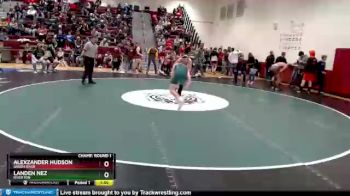 152 lbs Champ. Round 1 - Landen Nez, Riverton vs Alexzander Hudson, Green River