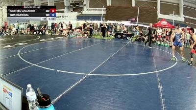 150 lbs Quarters - Gabriel Gallardo, Arizona vs Gus Cardinal, Valiant Wrestling Club