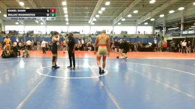 195 lbs 5th Place - Daniel Damm, FL vs Malaki Washington, WV