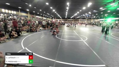 113 lbs Round Of 128 - Cash LaFlesch, Sunkids vs D'Angelo Maldonado, Reverence Grappling