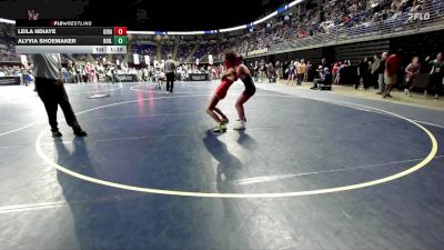 117 lbs Consy 2 - Leila Ndiaye, Girard vs Alyvia Shoemaker, Boiling Springs