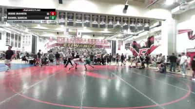 150 lbs Champ. Round 1 - Daniel Garcia, Inland Elite Wrestling Club vs Jesse Iraheta, Birmingham Charter