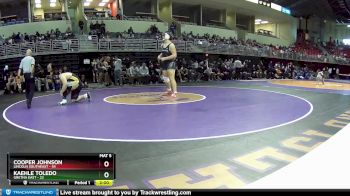 285 lbs Round 1 (6 Team) - Cooper Johnson, Lincoln Southeast vs Kaehle Toledo, Gretna East