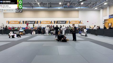 Juan Romero vs Don Jones 2026 PBJJF Pan American Jiu-Jitsu Championships