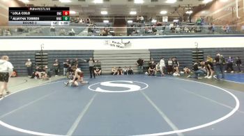 105 lbs Round 2 - Aliayha Torres, Middleton Wrestling Club vs Lola Colo, Bulldog Wrestling Club