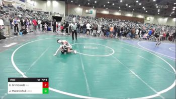 74 lbs Semifinal - Khasen Srimoukda, All In Wr Ac vs Jacob Macovichuk, Lassen Wrestling Association