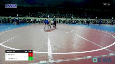 155 lbs Round Of 32 - Kolyn Mills, Piedmont vs Channing Fields, Miami Takedown Club