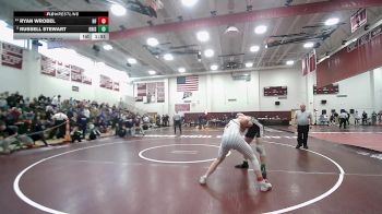 165 lbs Round Of 16 - Ryan Wrobel, New Fairfield vs Russell Stewart, Griswold/Wheeler