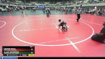 50 lbs Champ. Round 1 - Jaxton Moua, Browndeer Jr Falcons vs Blake Amundson, Askren Wrestling Academy