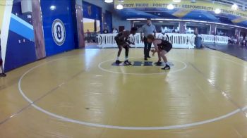 138 lbs Round 3 (8 Team) - Taijhir Johnson, Oakleaf WC vs Caleb Pierce, Greasers