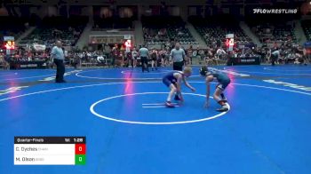 75 lbs Quarterfinal - Cody Dyches, Champions WC vs Michael Olson, Sebolt Wrestling Academy