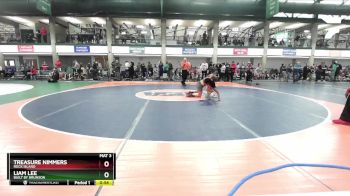 95-102 lbs Round 2 - Liam Lee, Built By Brunson vs Treasure Nimmers, Rock Island