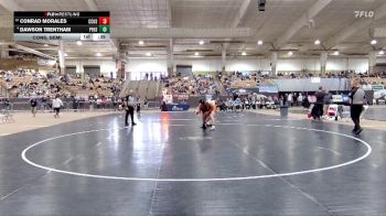 A 175 lbs Cons. Semi - Dawson Trentham, Pigeon Forge High School vs Conrad Morales, Cocke Co. High School