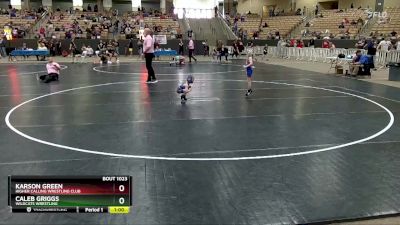 40 lbs Cons. Round 2 - Karson Green, Higher Calling Wrestling Club vs Caleb Griggs, Wildcats Wrestling