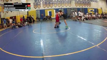 215 lbs Round 6 (8 Team) - Miles Johnsen, Black Hive vs Jude DiCicco, Alpha WC