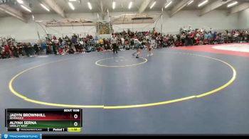 110 lbs Champ. Round 1 - Jadyn Brownhill, Severance vs Aliyah Serna, Greeley West