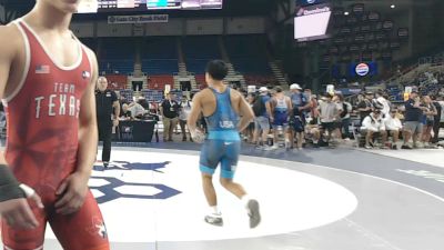 138 lbs Champ. Rd Of 32 - Jacob Woehr, Texas vs Matthew Orbeta, California