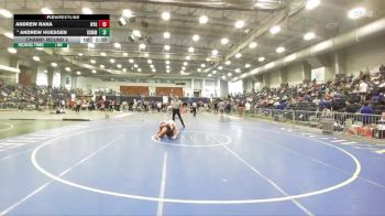 174 lbs Champ. Round 2 - Andrew Rana, NYU vs Andrew Huesgen, Merchant Marine