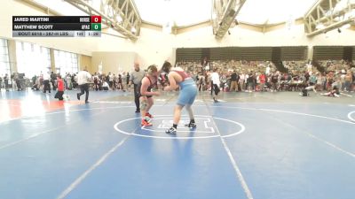 287-H lbs Semifinal - Jared Martini, Iron Horse vs Matthew Scott, Apache