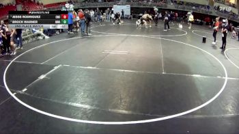 220 lbs 2nd Place Match - Brock Warner, MWC Wrestling Academy vs Jesse Rodriguez, Cozad Wrestling Club