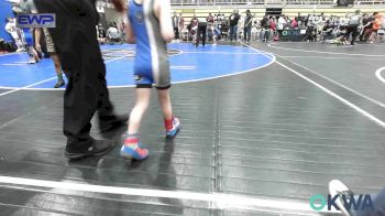 49 lbs Consi Of 8 #2 - Cyler Frye, HBT Grapplers vs Kreed Richards, Rough Riders