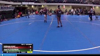 110 lbs Round 5 - Adriana Kunz, Summit Wrestling Academy vs Makyia Djoumessi, Waverly Area Wrestling Club