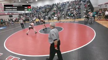 215 lbs Quarterfinal - Kenneth Coles, Palmyra Area Hs vs Howard Hertz, Milton Hershey Hs