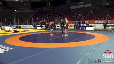 74kg Cons. Round 1 - Koen Poirier, Black Bears WC vs Andy Wang, UBC